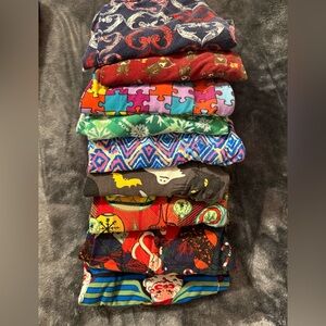 Lularoe leggings-9 pairs. One size.